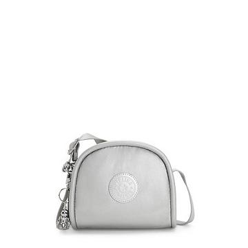 Kipling Jesper Metallic Crossbody Veske Sølv | NO 2032ZU